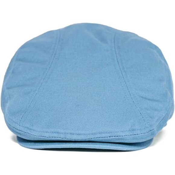 BOTVELA Men Cotton Twill Newsboy Flat Ivy Driving Hat Fitted Cap - Picture 3 of 8